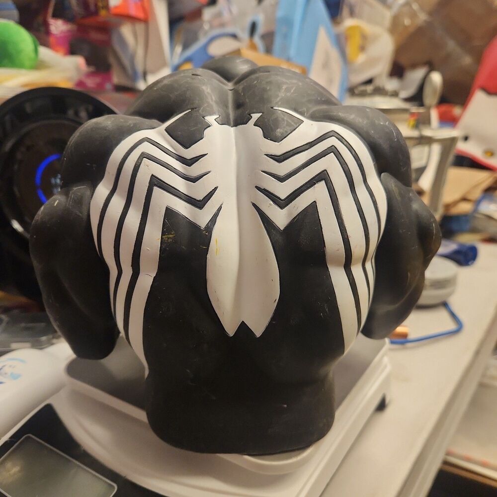 Monogram Marvel Venom PVC Bust Coin Bank 3D Toy Figure Piggy Bank Collector - Picture 3 of 5